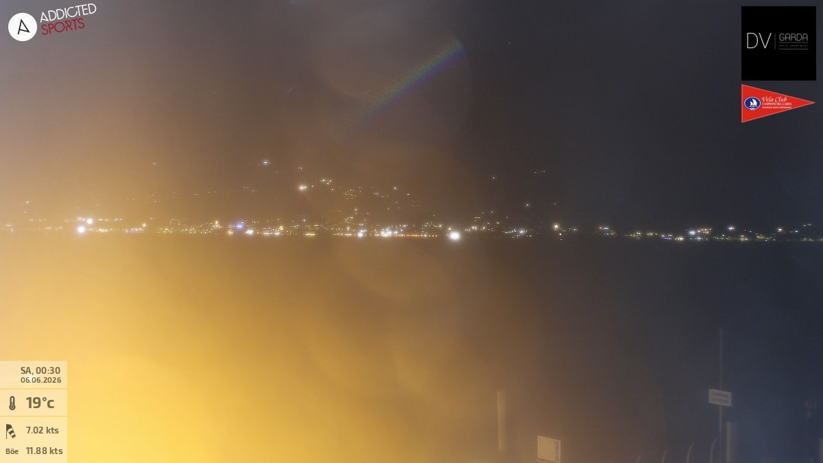 Archiv Foto Webcam Gardasee Campione del Garda