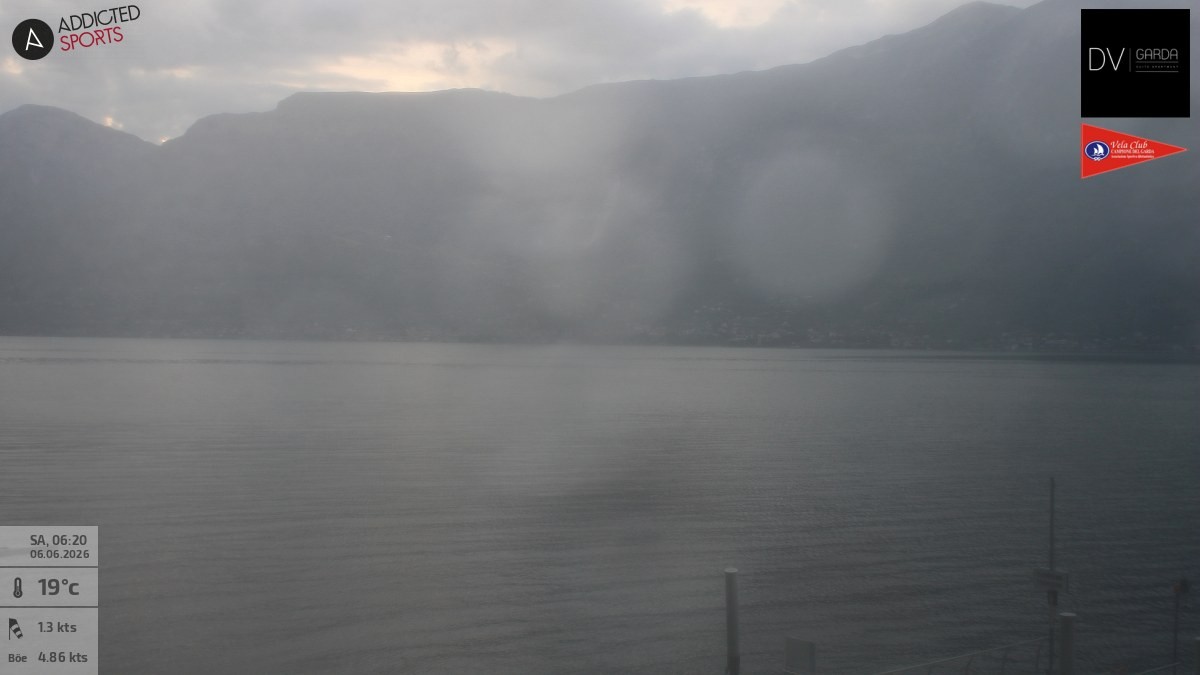 Archiv Foto Webcam Gardasee Campione del Garda