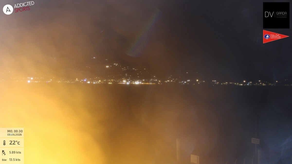 Archiv Foto Webcam Gardasee Campione del Garda