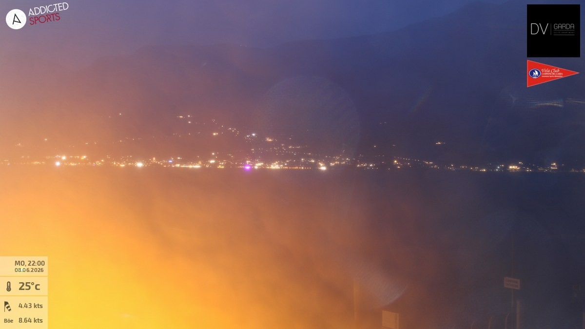 Archiv Foto Webcam Gardasee Campione del Garda