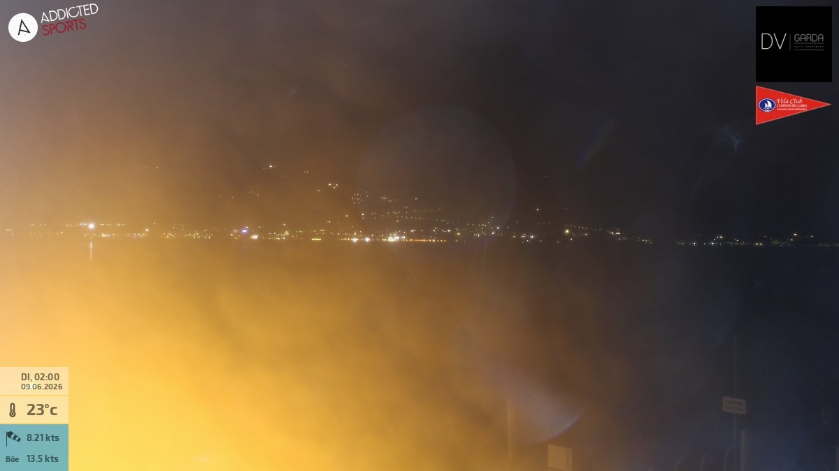 Archived image Webcam Campione del Garda - Lake Garda