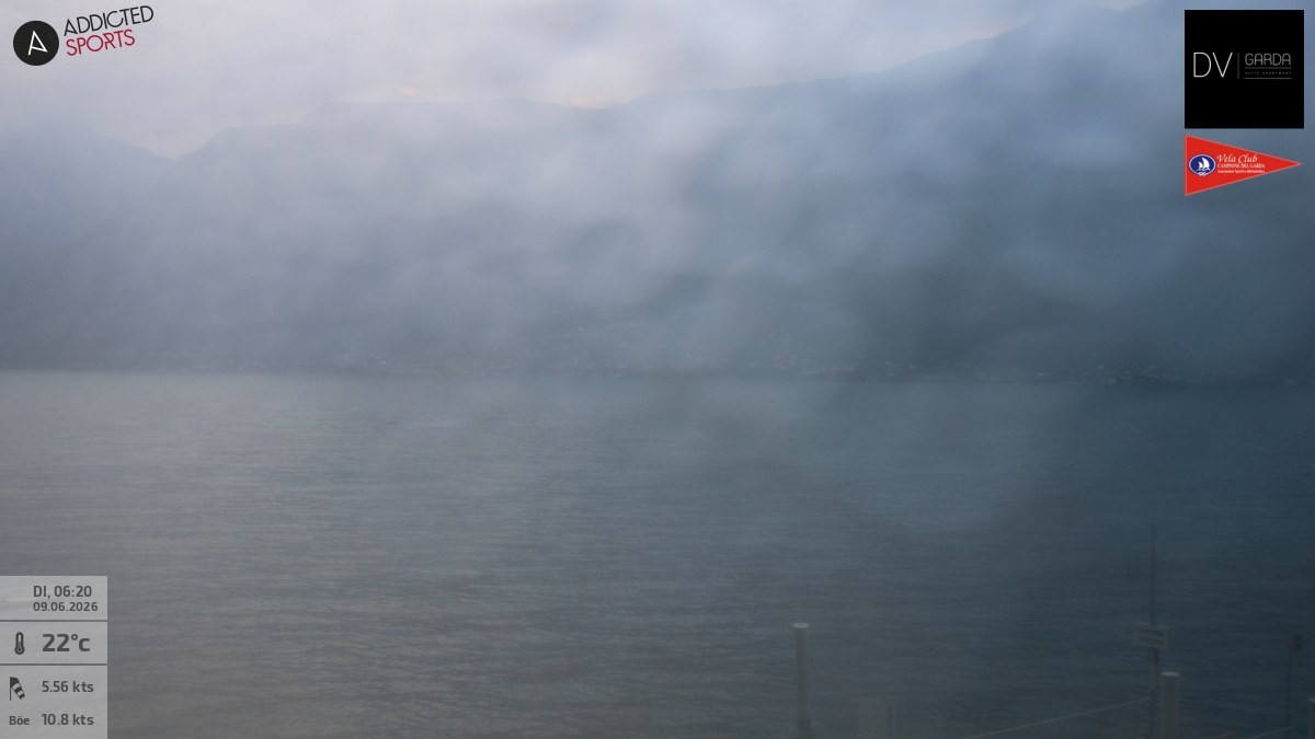 Archived image Webcam Campione del Garda - Lake Garda