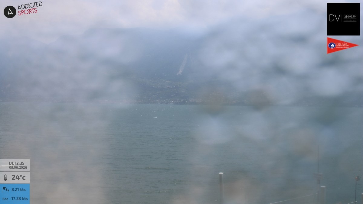Archived image Webcam Campione del Garda - Lake Garda
