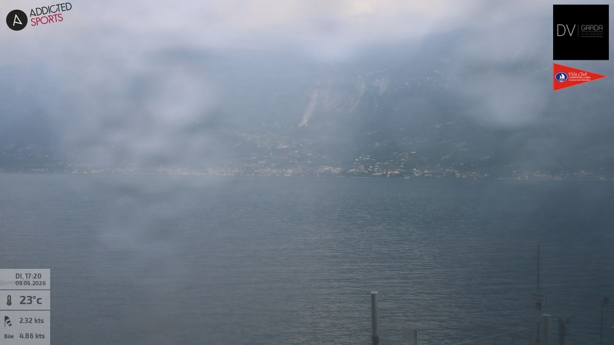 Archiv Foto Webcam Gardasee Campione del Garda