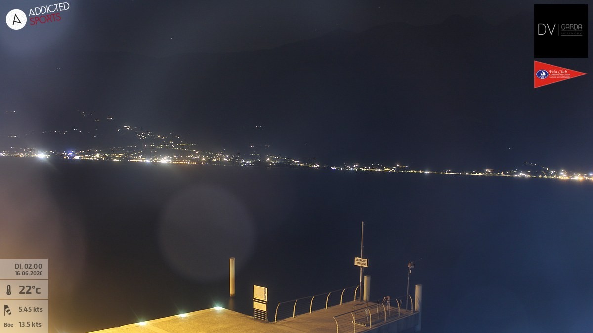 Archived image Webcam Campione del Garda - Lake Garda