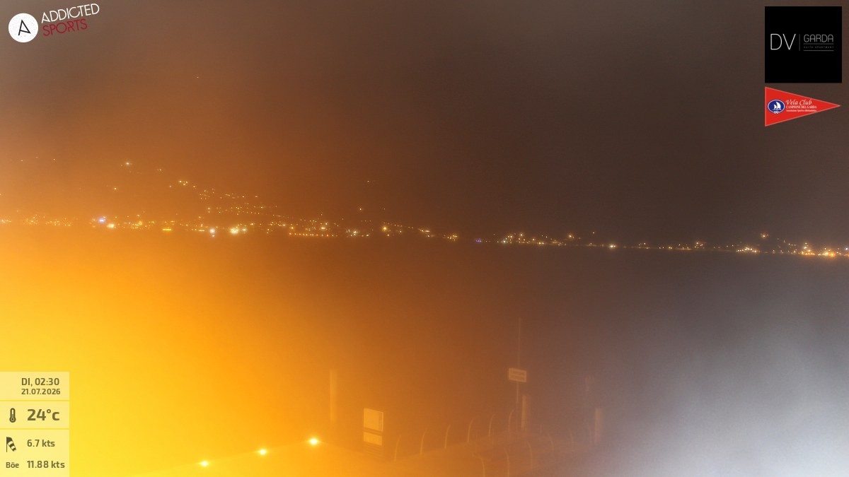 Archived image Webcam Campione del Garda - Lake Garda