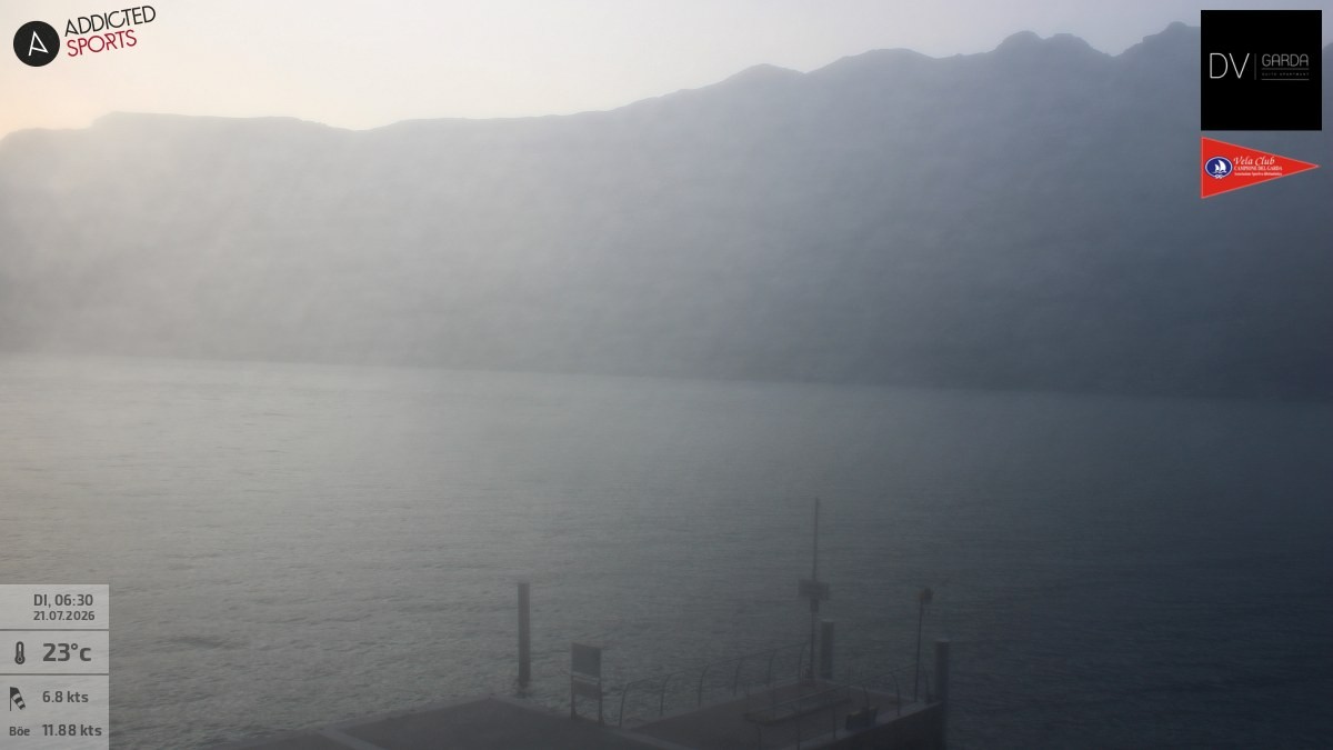 Archived image Webcam Campione del Garda - Lake Garda