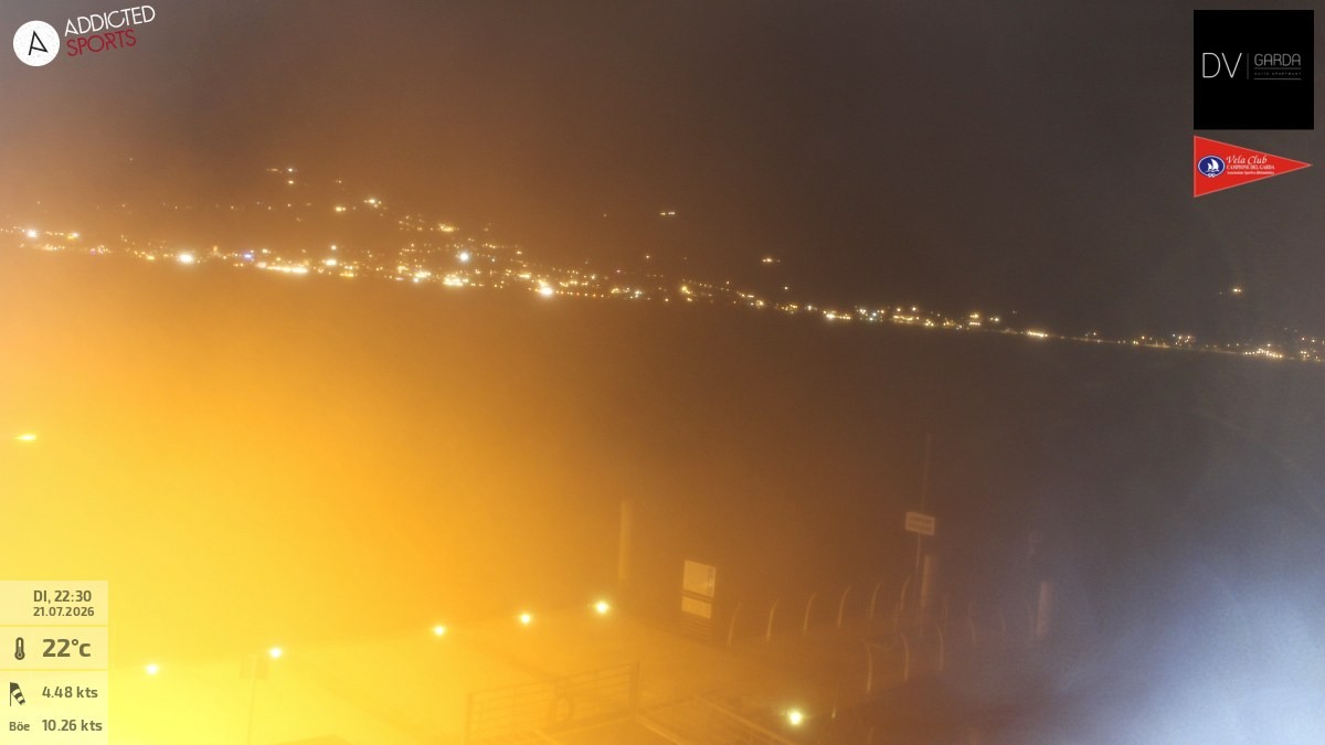 Archiv Foto Webcam Gardasee Campione del Garda