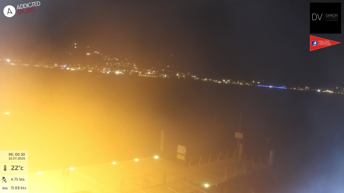 Archived image Webcam Campione del Garda - Lake Garda