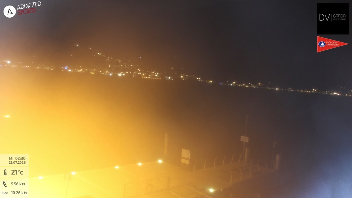 Archived image Webcam Campione del Garda - Lake Garda
