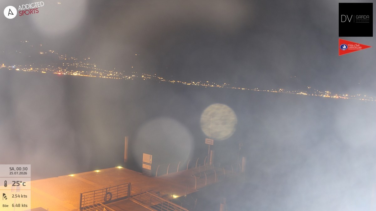 Archiv Foto Webcam Gardasee Campione del Garda