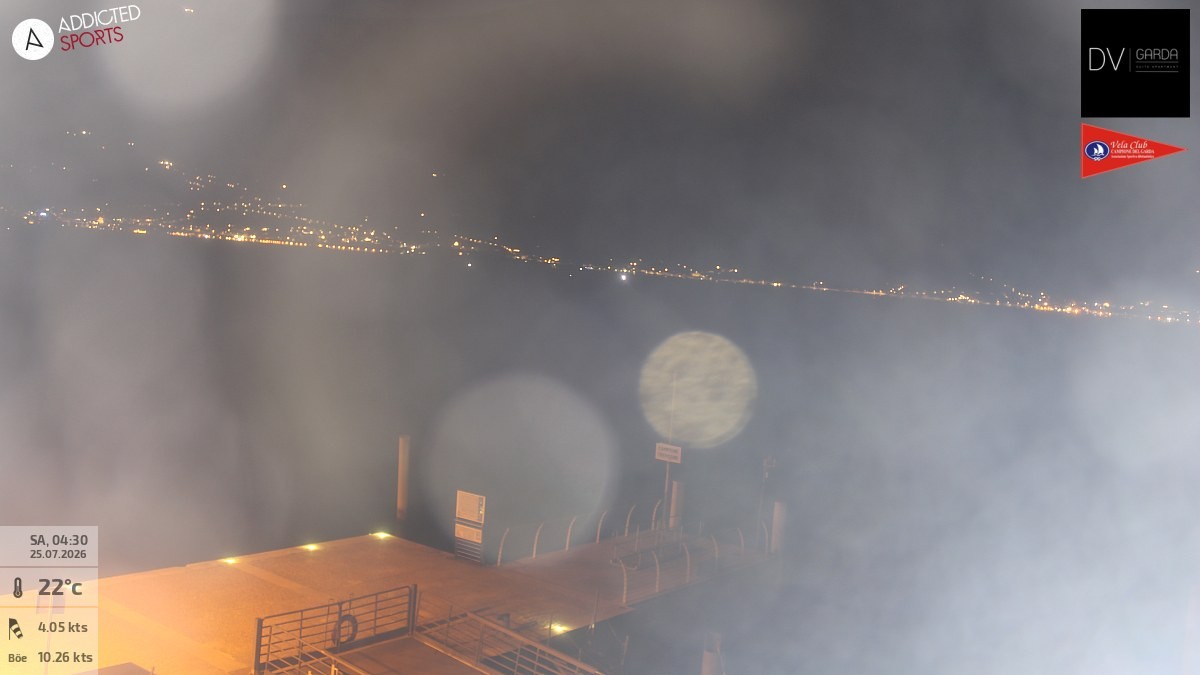 Archiv Foto Webcam Gardasee Campione del Garda
