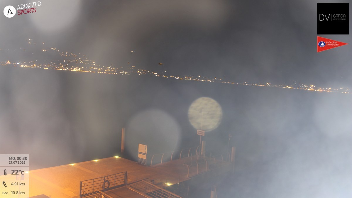 Archived image Webcam Campione del Garda - Lake Garda