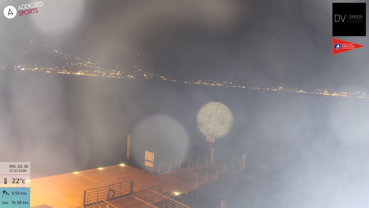 Archived image Webcam Campione del Garda - Lake Garda