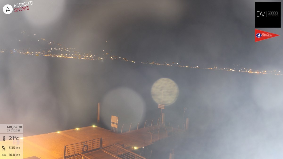 Archived image Webcam Campione del Garda - Lake Garda