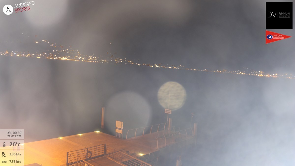 Archived image Webcam Campione del Garda - Lake Garda