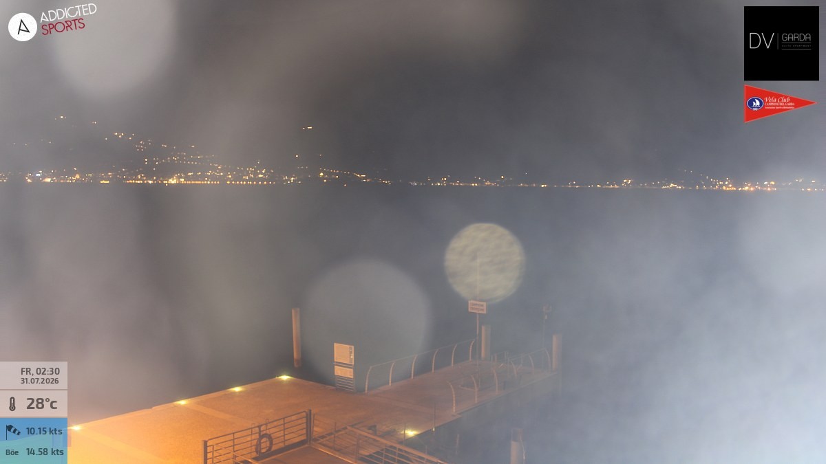 Archived image Webcam Campione del Garda - Lake Garda