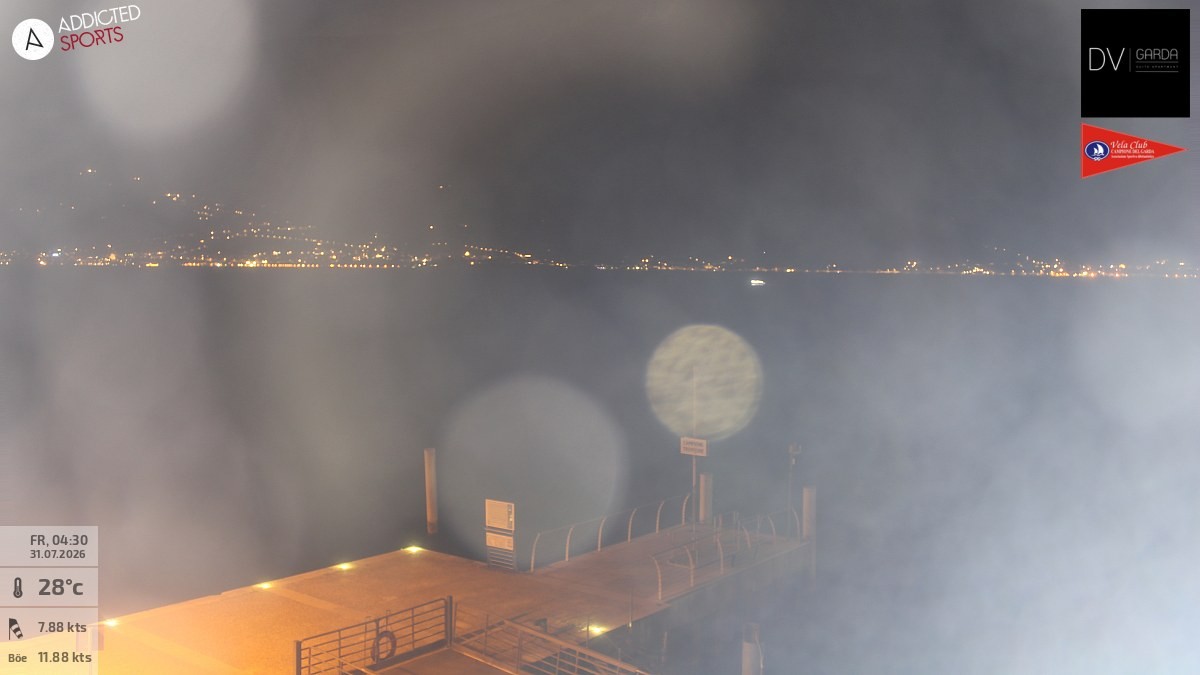 Archived image Webcam Campione del Garda - Lake Garda