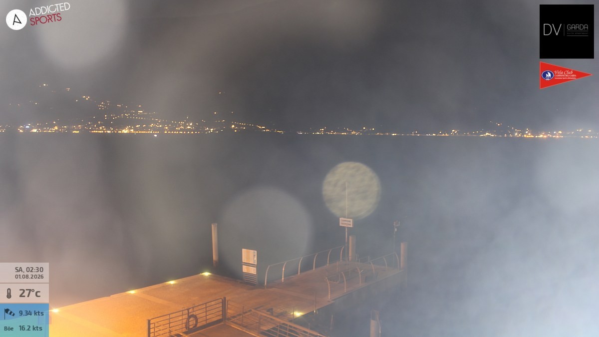 Archiv Foto Webcam Gardasee Campione del Garda