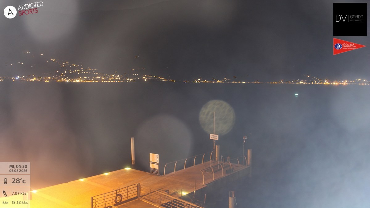 Archiv Foto Webcam Gardasee Campione del Garda