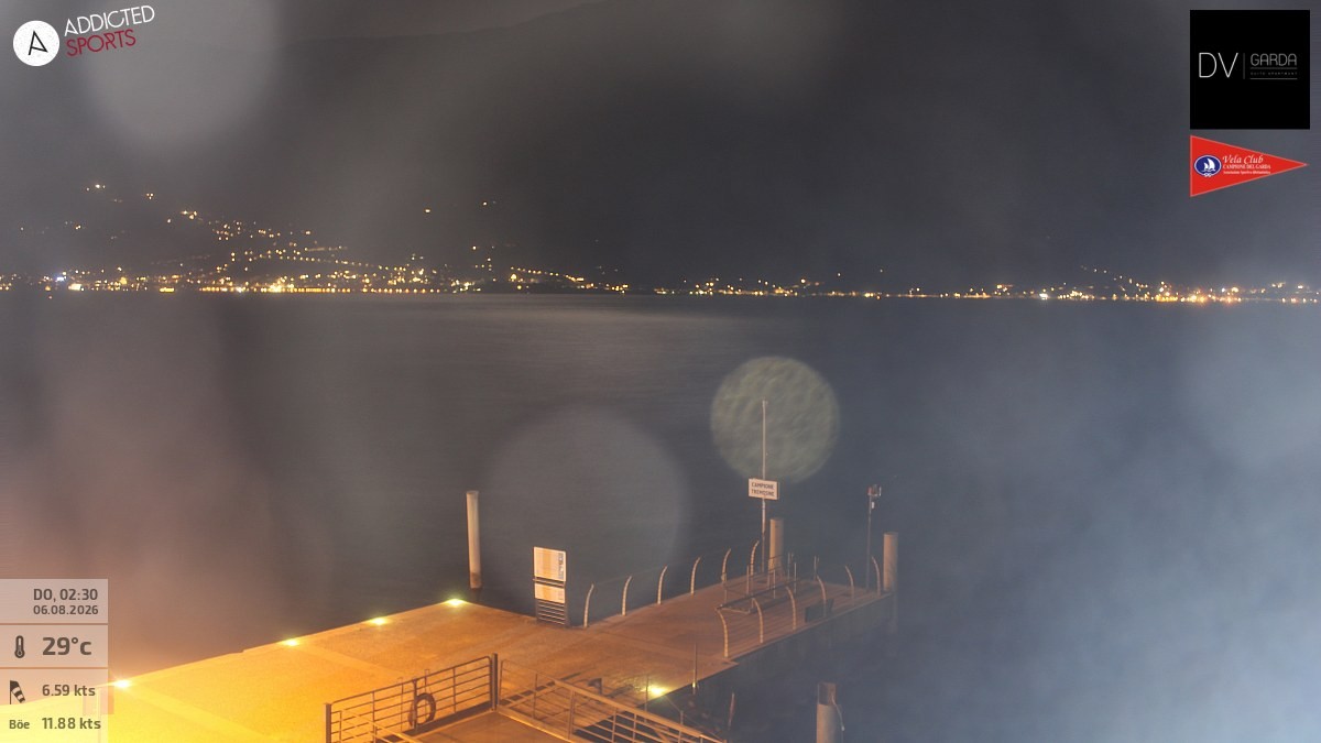 Archived image Webcam Campione del Garda - Lake Garda
