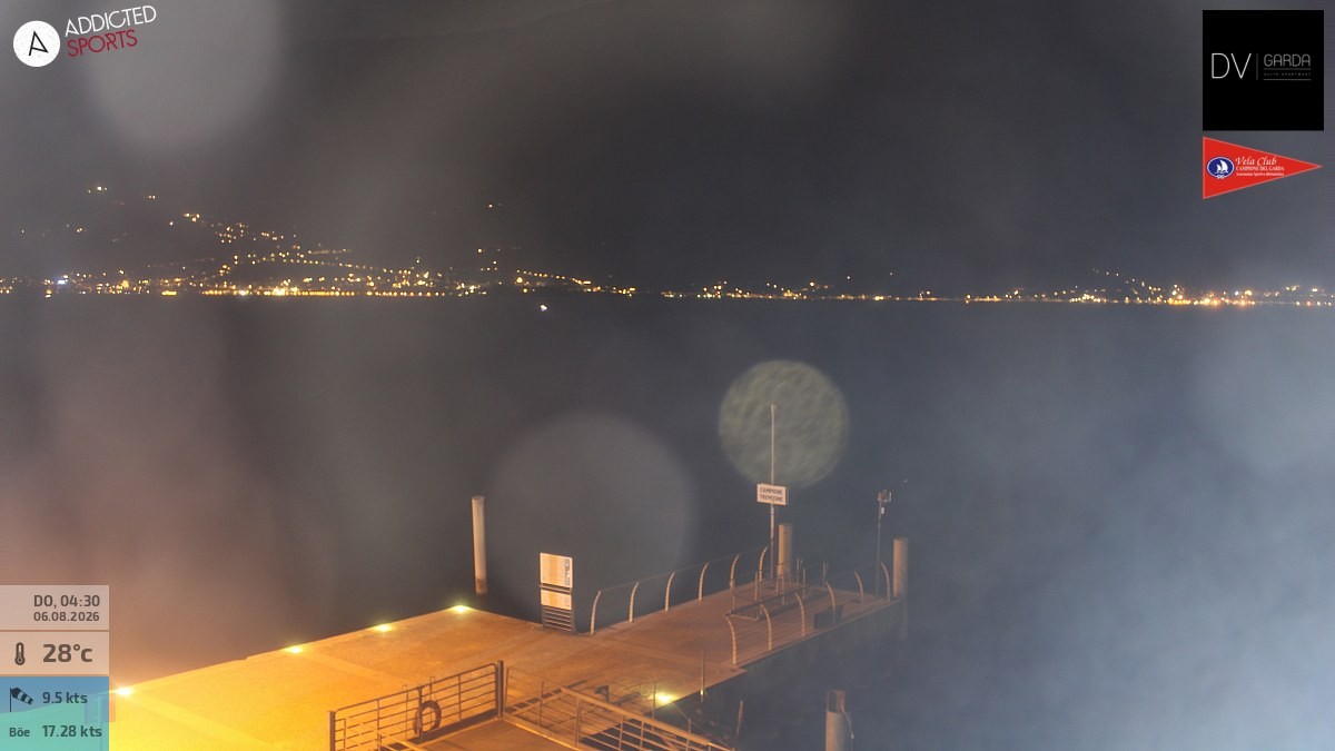 Archived image Webcam Campione del Garda - Lake Garda