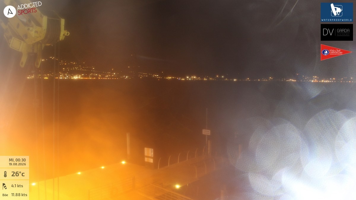 Archived image Webcam Campione del Garda - Lake Garda