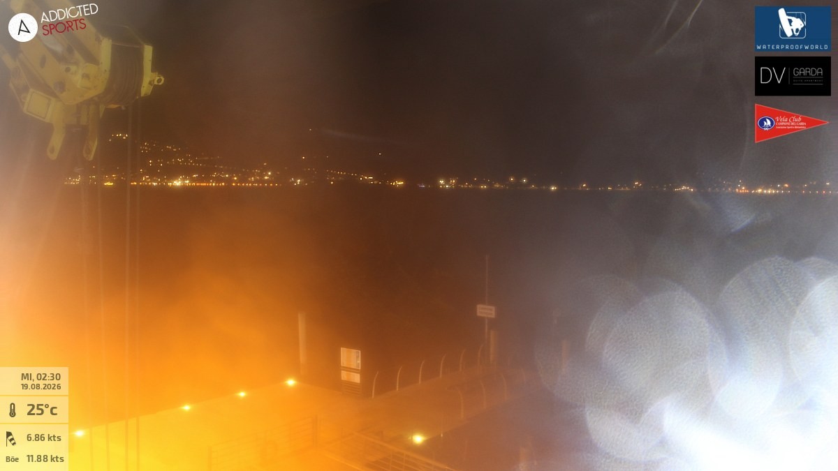 Archived image Webcam Campione del Garda - Lake Garda