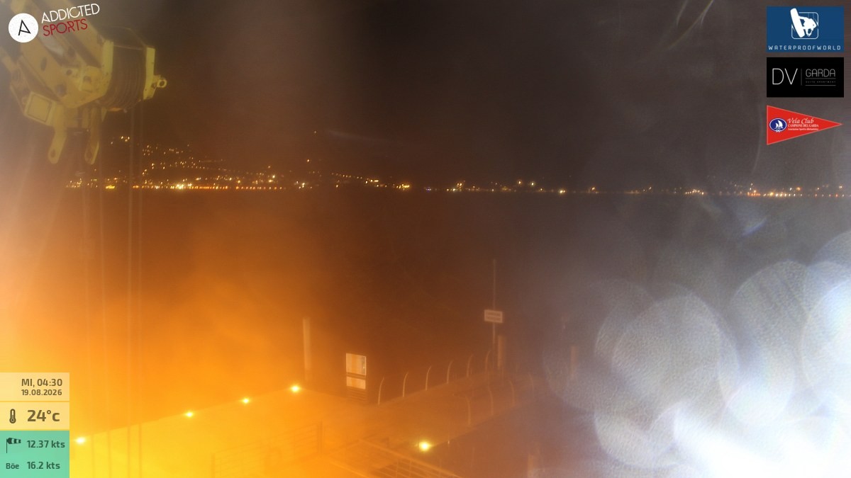 Archived image Webcam Campione del Garda - Lake Garda