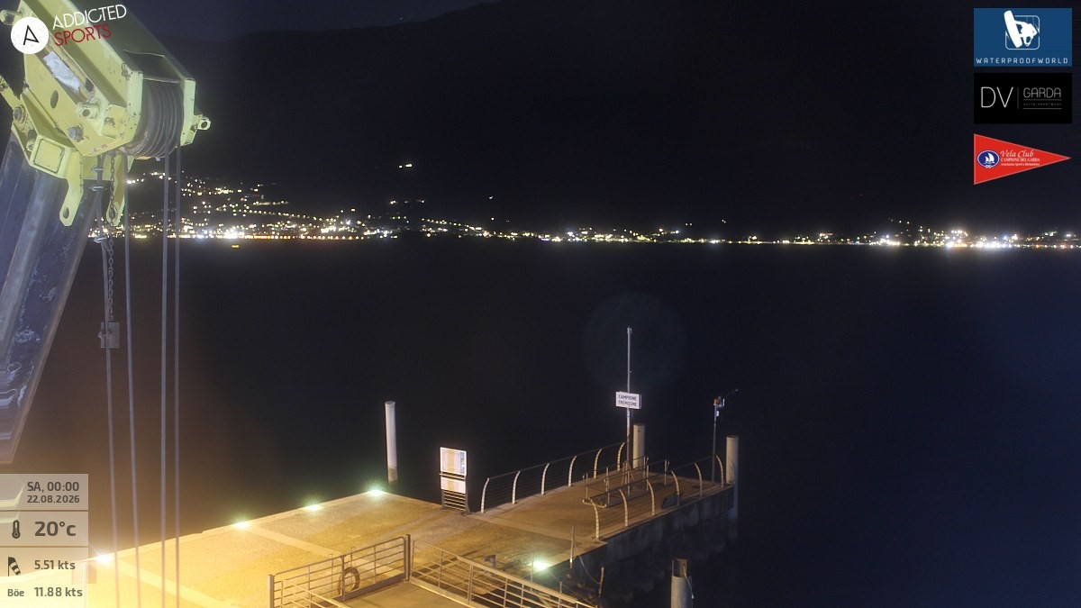 Archived image Webcam Campione del Garda - Lake Garda