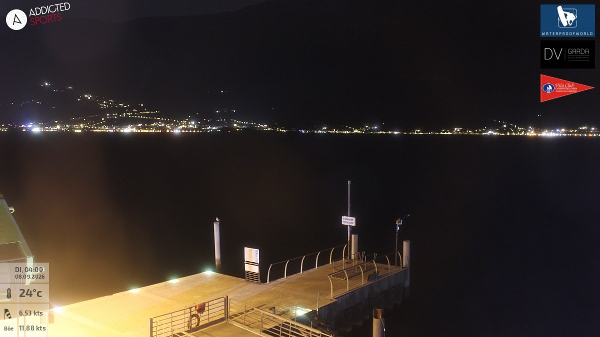 Archiv Foto Webcam Gardasee Campione del Garda