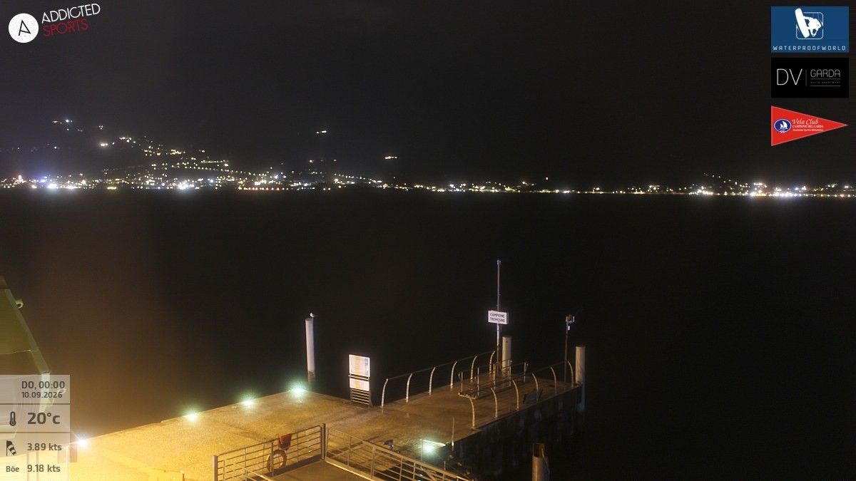 Archiv Foto Webcam Gardasee Campione del Garda