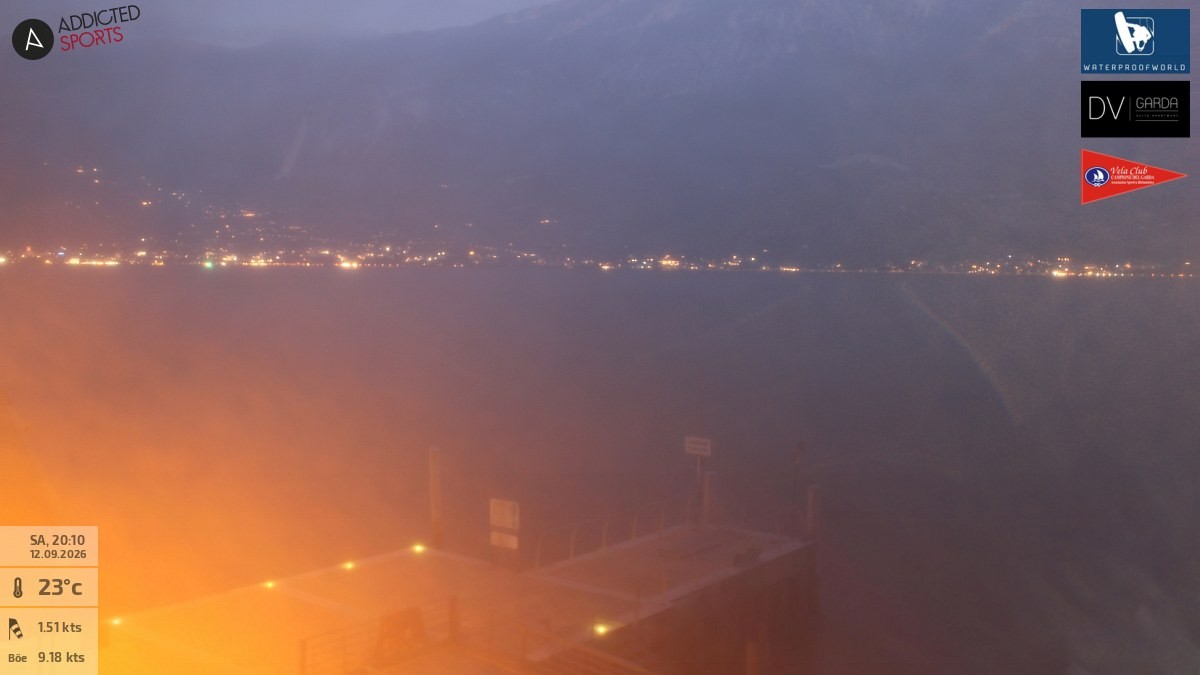 Archiv Foto Webcam Gardasee Campione del Garda
