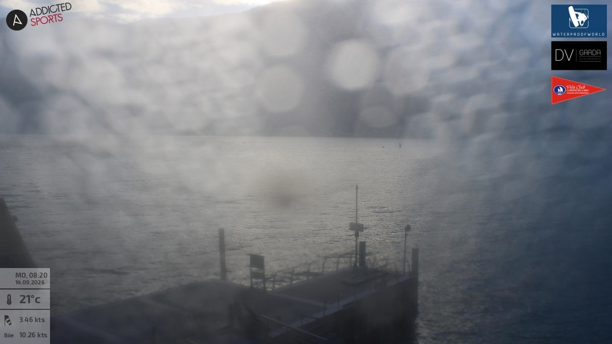 Archived image Webcam Campione del Garda - Lake Garda