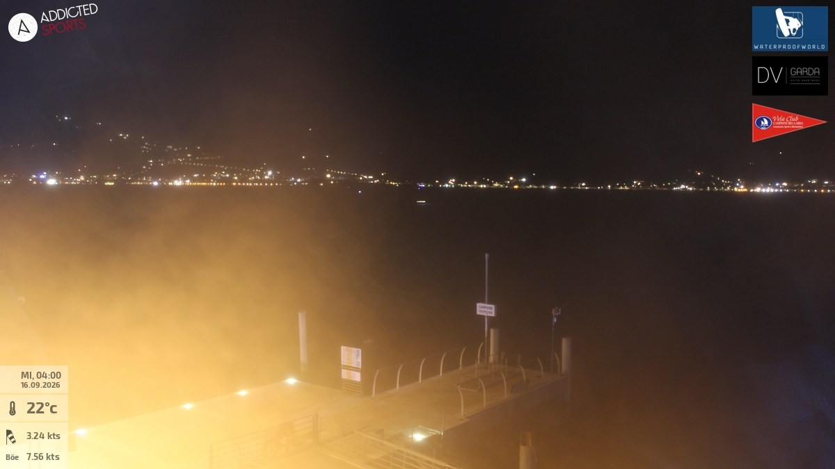 Archiv Foto Webcam Gardasee Campione del Garda