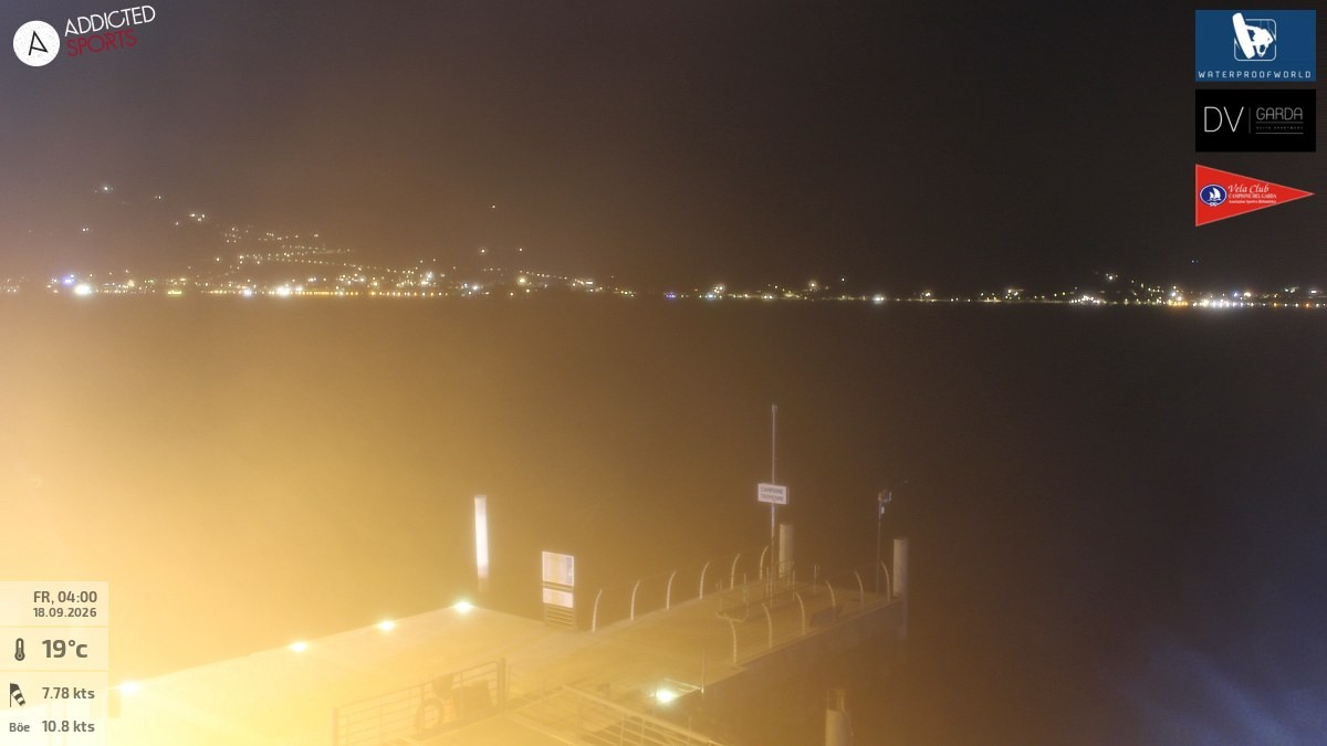 Archived image Webcam Campione del Garda - Lake Garda