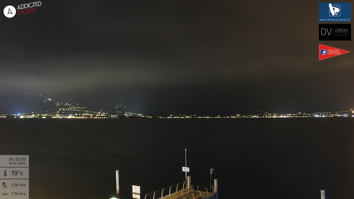 Archived image Webcam Campione del Garda - Lake Garda