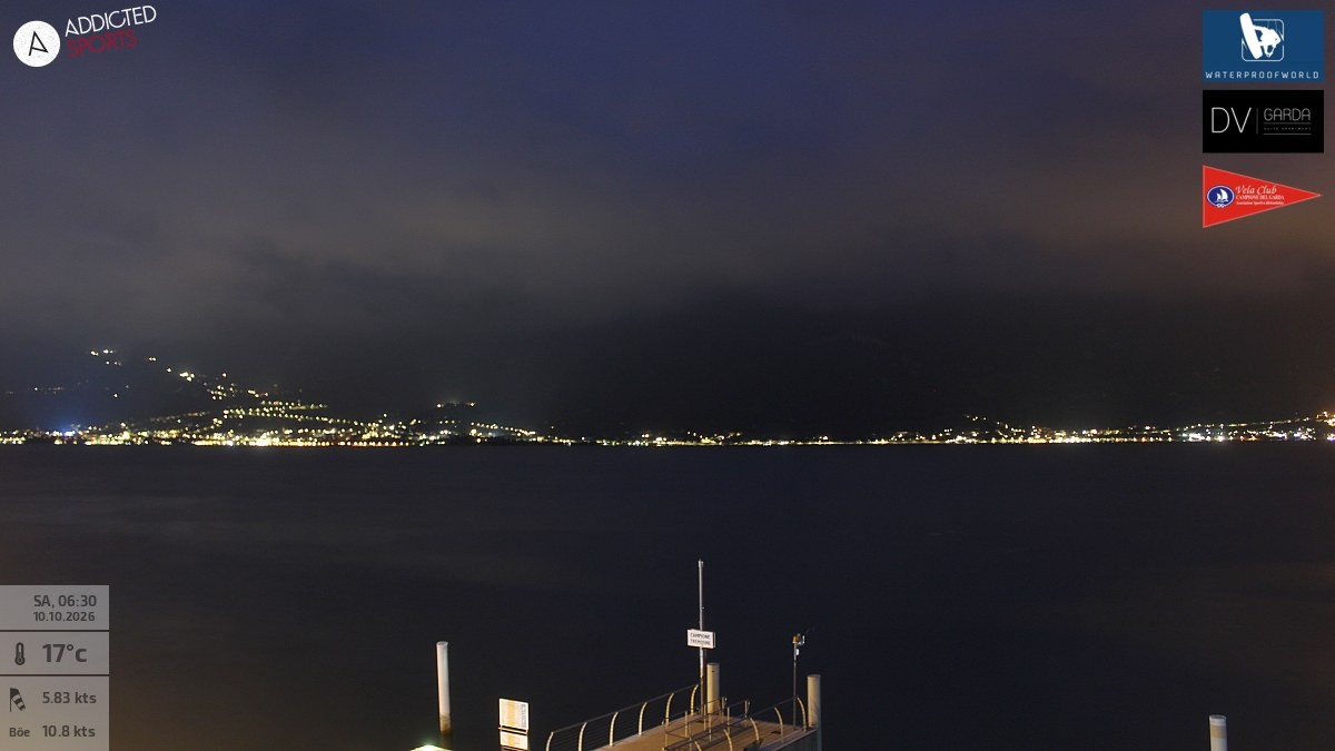 Archived image Webcam Campione del Garda - Lake Garda