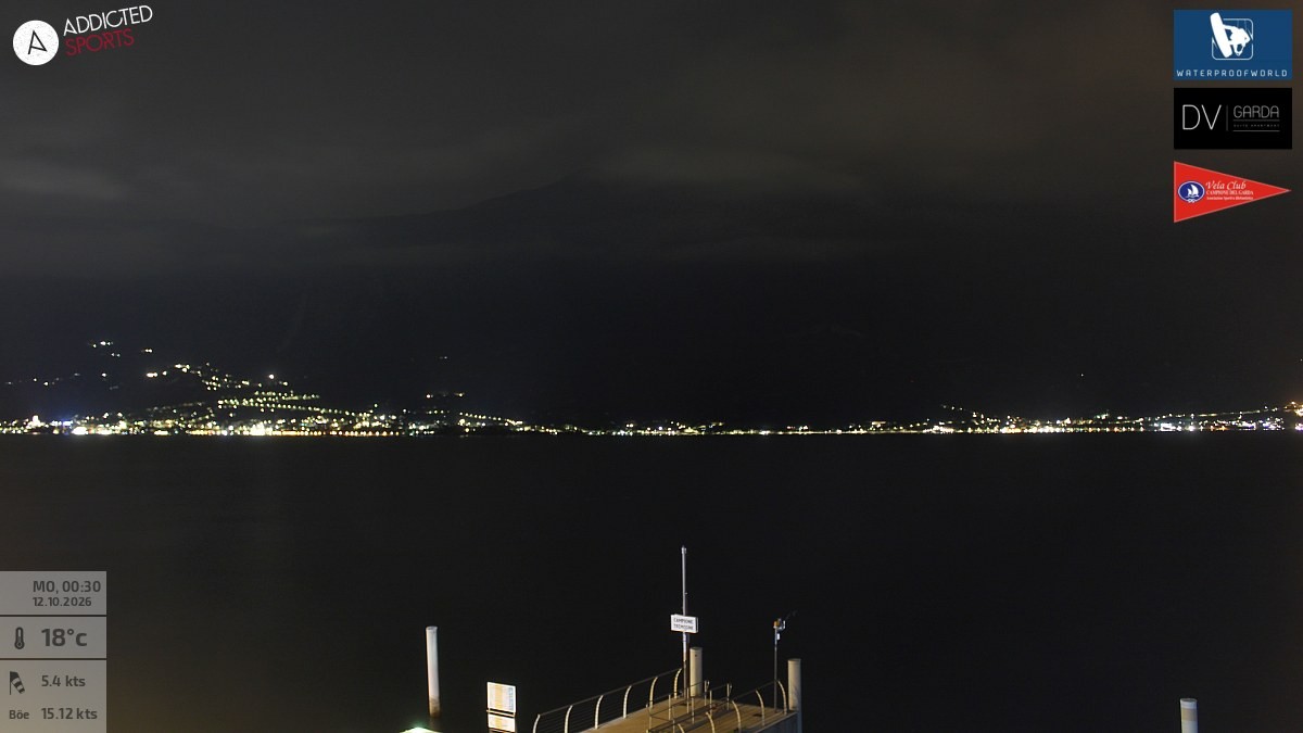 Archiv Foto Webcam Gardasee Campione del Garda