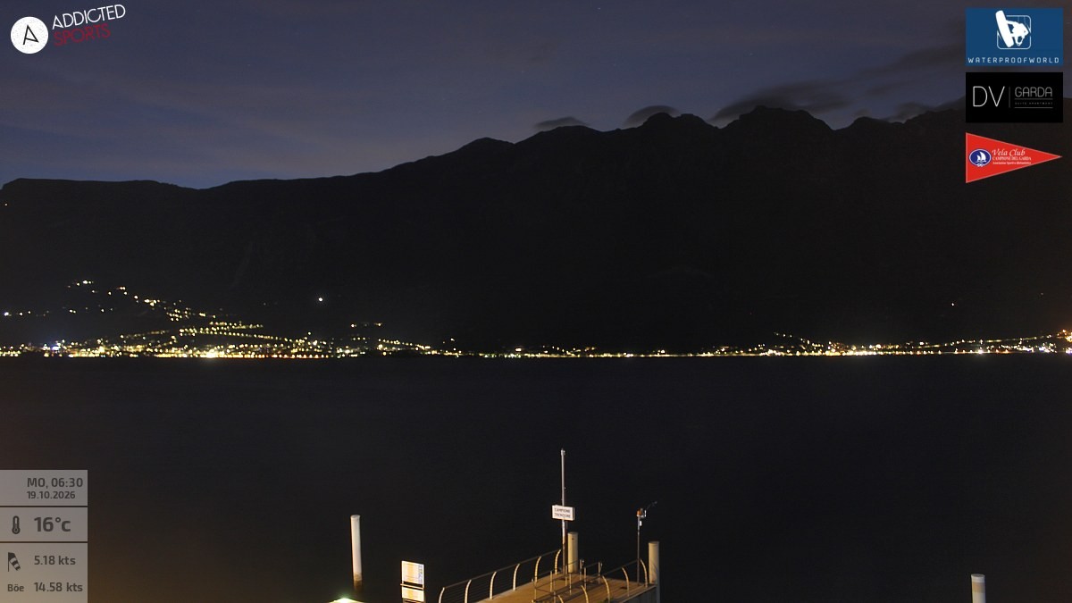 Archived image Webcam Campione del Garda - Lake Garda