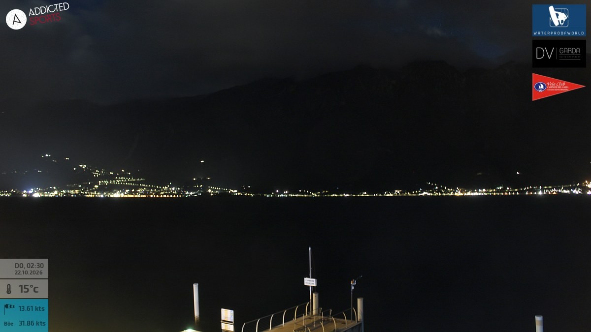 Archived image Webcam Campione del Garda - Lake Garda