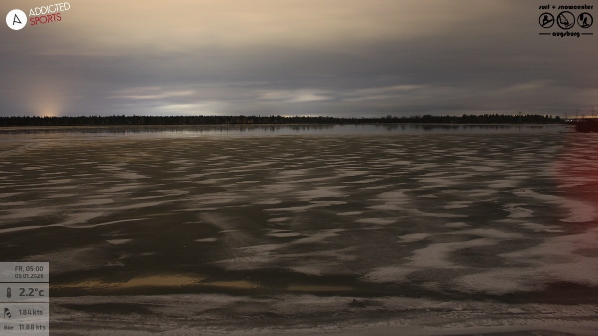 Archiv Foto Webcam Mandichosee - Lechstaustufe 23