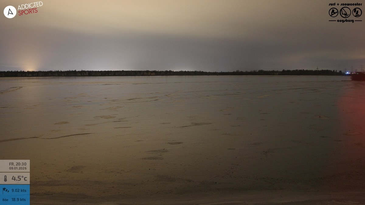 Archiv Foto Webcam Mandichosee - Lechstaustufe 23