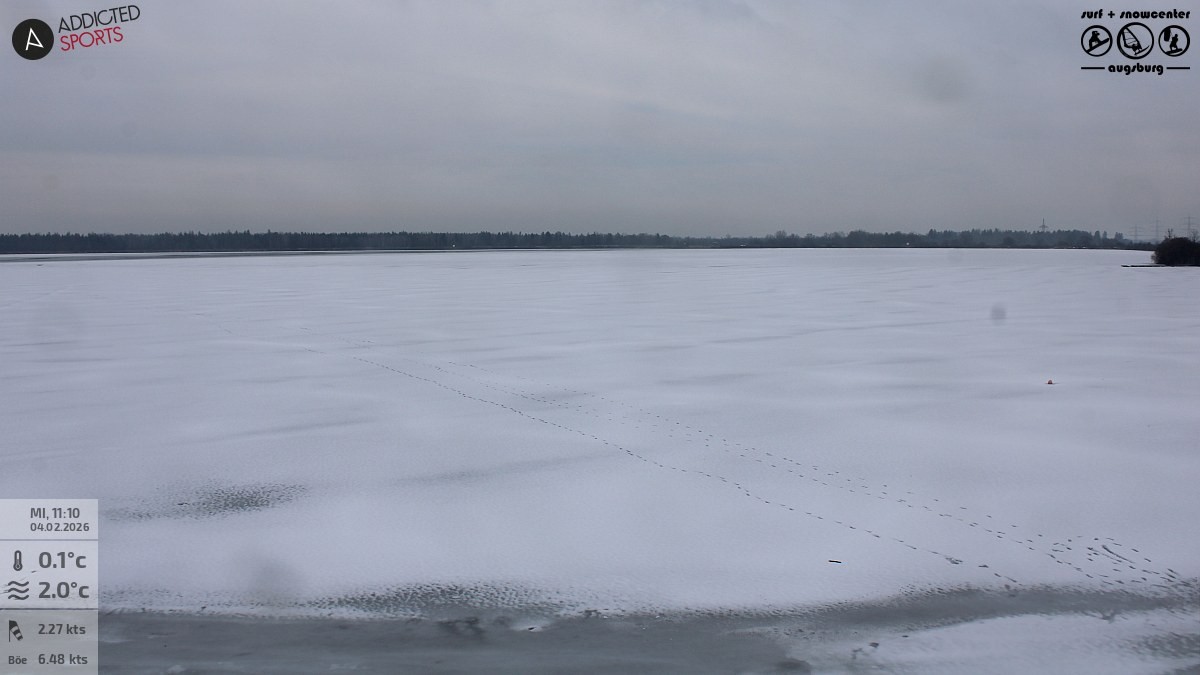 Archiv Foto Webcam Mandichosee - Lechstaustufe 23