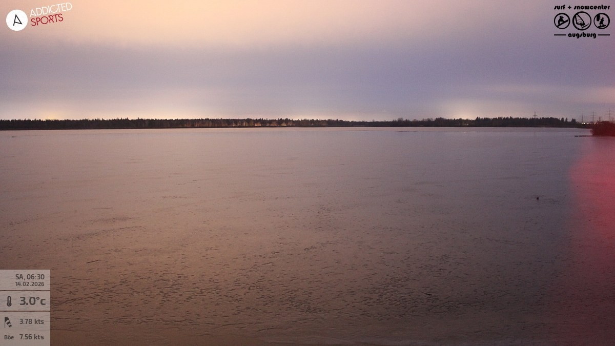 Archiv Foto Webcam Mandichosee - Lechstaustufe 23