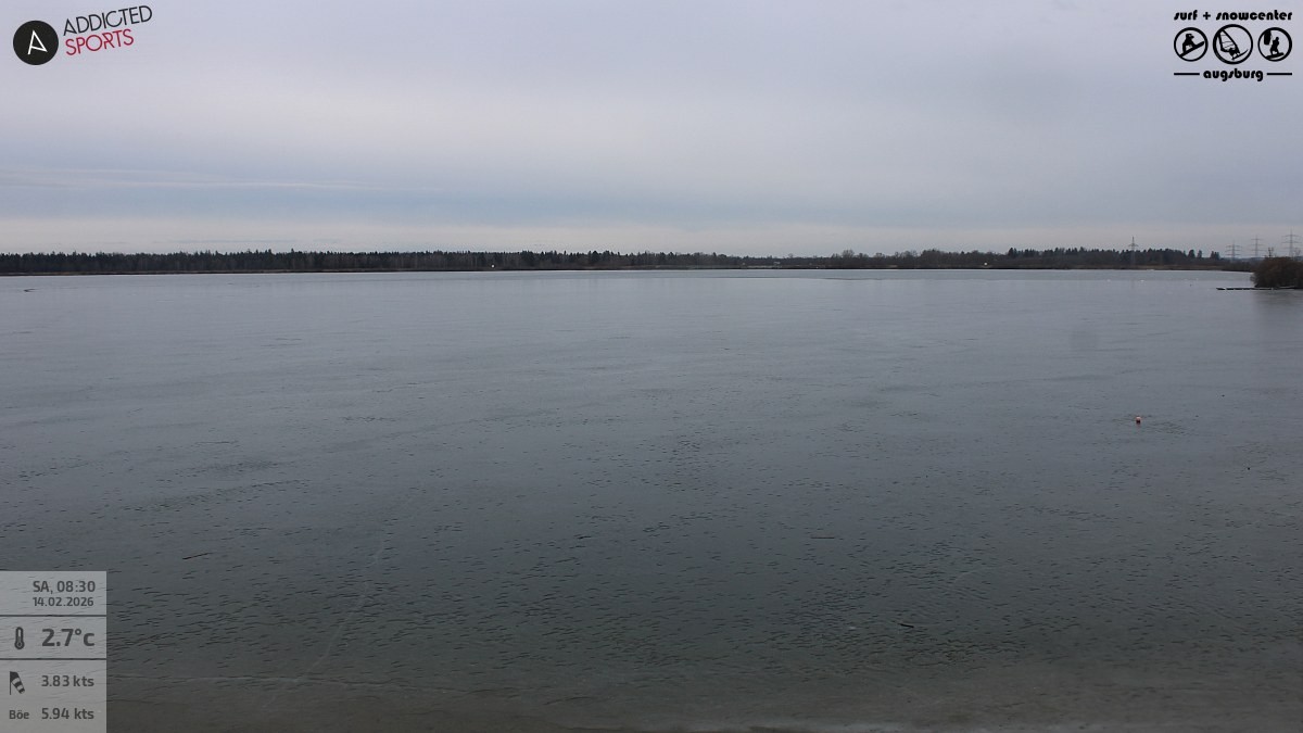 Archiv Foto Webcam Mandichosee - Lechstaustufe 23