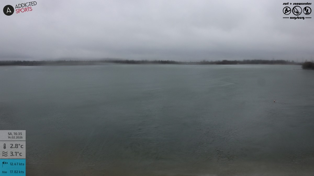 Archiv Foto Webcam Mandichosee - Lechstaustufe 23