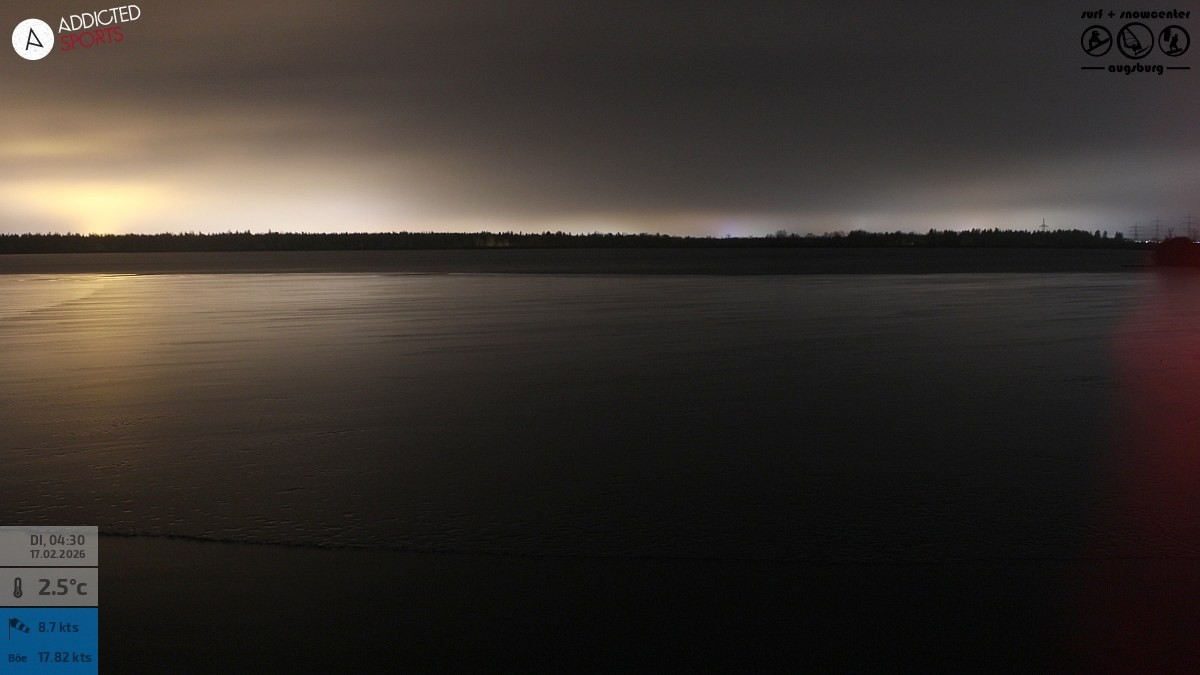 Archiv Foto Webcam Mandichosee - Lechstaustufe 23