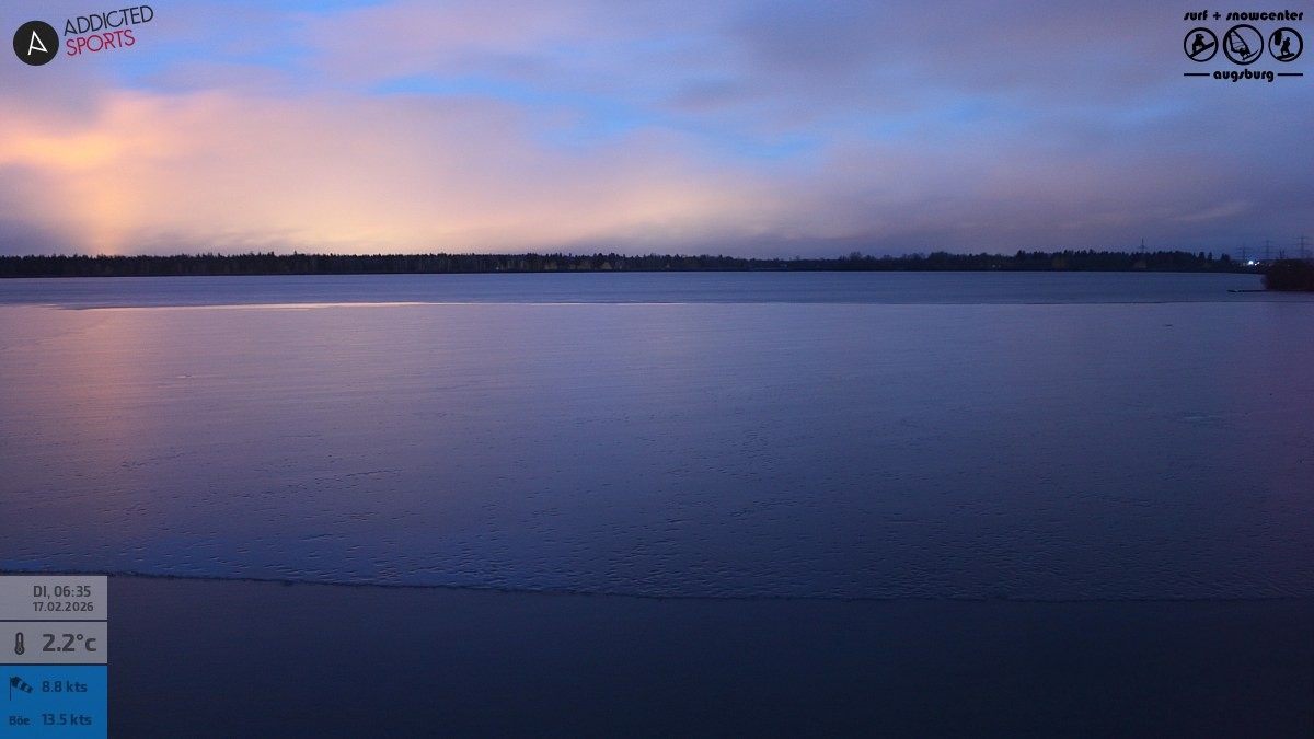 Archiv Foto Webcam Mandichosee - Lechstaustufe 23