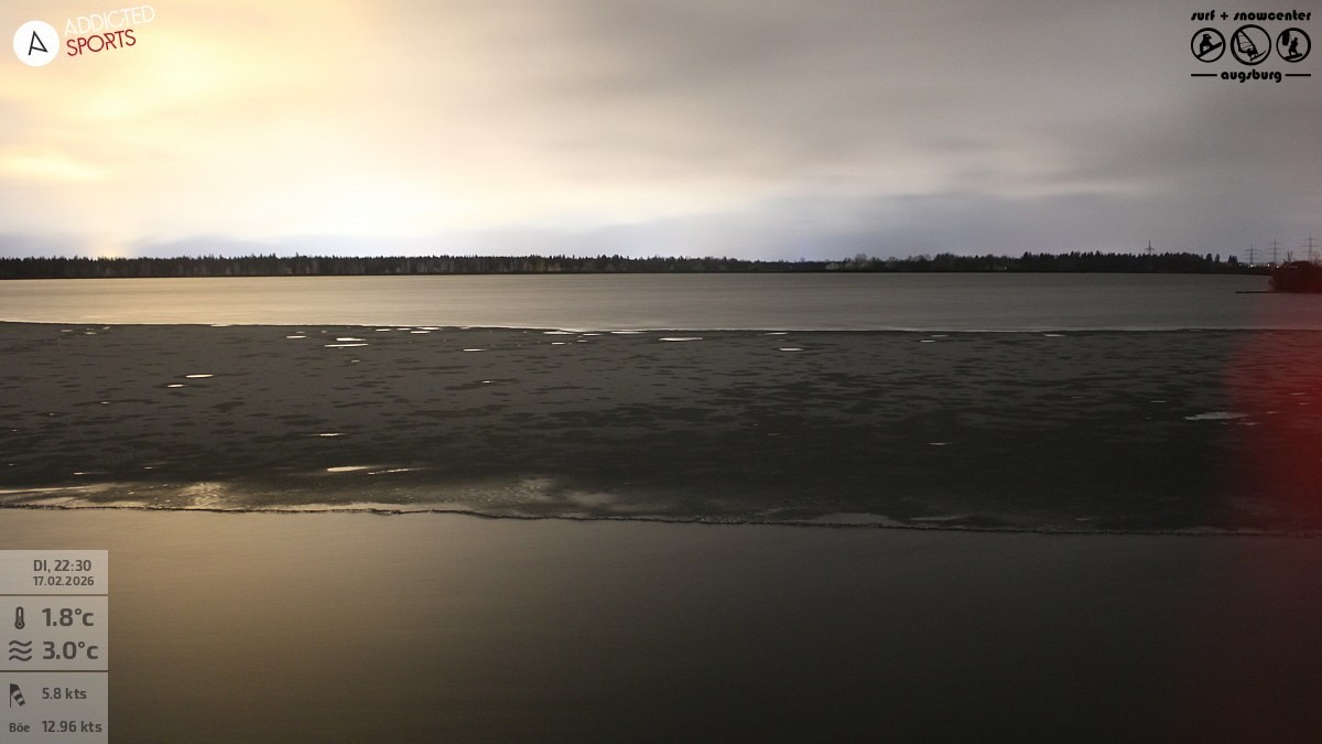 Archiv Foto Webcam Mandichosee - Lechstaustufe 23